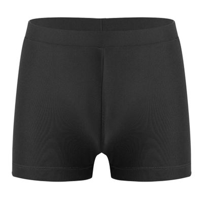 Nikiikoo Kids Girls Swimming Bottoms Boyshort UPF50+ Quick Dry Beach Boardshort Rash Guard Swim Shorts Black 12 Years
