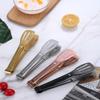 Travel Portable Gold Silverware Set With Case Stainless Steel Camping Flatware Set 10 Piece Modern Cutlery Tableware Utensils Set for Picnic and Other Outdoor Activities Mirror Polished view 3