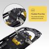 G2 30 Inches Yellow Light Weight Snowshoes for Women Men Youth, Set with Trekking Poles, Tote Bag, Special EVA Padded Ratchet Binding, Heel Lift, Toe Box view 3