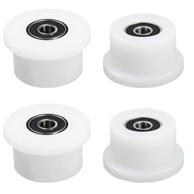 Qty.4 Machined Wheels/Rollers Compatible Total Gym Replacement, Fits Models 1000,1100,1400,1500,1600,1700,1800,1900,Achiever,Force,Gold,Max,Platinum,Platinum Plus,Pro,Supra, Supreme,Ultima,Ultra,XLI