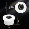 Qty.4 Machined Wheels/Rollers Compatible Total Gym Replacement, Fits Models 1000,1100,1400,1500,1600,1700,1800,1900,Achiever,Force,Gold,Max,Platinum,Platinum Plus,Pro,Supra, Supreme,Ultima,Ultra,XLI view 4
