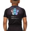 DIYUME Custom Kid's Compression Shirts Rash Guard Tee for Gym School Training Hiking Softball,Short Sleeve Age-4 XXS view 2