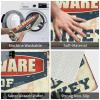 Abipuir Outside Mats for Front Door Beware of Monkey Rug Man Cave Accessories House Mats Outdoor Funny (Size : 40X60CM) view 4