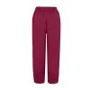 QWENTMTNTY Plus Size Capris Pants for Women Cotton Linen Wide Leg Casual Summer Comfy High Waisted Loose Crop Pants Pockets view 3