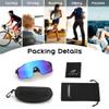 FEISEDY Sports Sunglasses for Men, Women and Teens - Baseball and Cycling UV400 Protection B2388 view 4