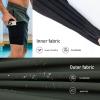 Arcweg Mens Swim Trunks with Compression Liner 9 inch 2 in 1 Shorts Big and Tall,Quick Dry, Army Green view 4