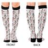 Best Dad Custom Compression Socks for Women and Men Circulation Face Personalized Long Socks for Athletic Running 2 view 2