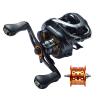 DOVIELLO GKA200 Baitcasting Fishing Reel - 7.1:1 High-Speed Gear Ratio, 20LB Carbon Drag, 5 Magnet Braking System, Low Profile Design - Left Hand Orange Reel Dual spools view 1