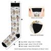 Best Dad Ever Compression Socks for Women and Men Circulation Face Custom Long Socks for Athletic Running 2 view 3