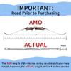 PMZ Recurve Bow String Dacron 16 Strands Replacement for Traditional Archery Bow and Longbow, Fast Flight Plus Bowstring (52 inch) view 2