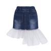 ZFTTZYMX Little Girls Summer Clothes Set Bowknot Headband + Ruffle Tops + Ripped Denim Shorts Baby Kids Fashion Outfits 3PCS view 4