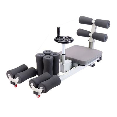 LANGWEI Splits Stretch Machine, Adjustable Leg Stretcher Machine, Leg Extension Machine Home Gym Ballet, Yoga, Dance, Martial Arts, MMA Fitness,Grey