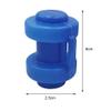 VANZACK Hard Hat Accessories 8Pcs Large Trampoline Enclosure Pole Caps Trampoline Caps Plastic Replacements view 2