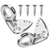 2Pcs Boat Fending Pad Hook Hook with Pre-Hole Boat Deck Hardware for Replace for Him view 4