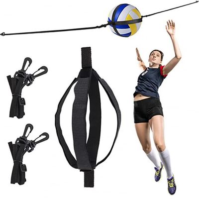 Volleyball Spike Trainer - Adjustable Solo Practice System for Hitting & Serving, Improves Timing/Power with Durable Nylon Design - Perfect for Indoor/Beach Volleyball & Backyard Training