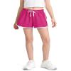 BOOPH 3 Pack Girls Athletic Running Dance Dolphin Shorts 8-10 Years Rose Purple Blue view 2