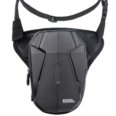 Motorcycle Waist Drop Leg Bag - Expandable Big Capacity Druable & Waterproof Tactical Fanny Pack, Multi-Pocket Storage Hip Thigh Bag for Cycling Hiking Climbing, Men and women