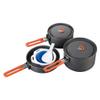 NEWCES Camping Cookware Set Outdoor Camping 2-3 People Portable Pot Set with Folding Handle for Backpacking Hiking Picnic Outdoor Pots & Pans view 1