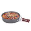NEWCES Portable Lightweight Cooking Set Aluminum Camping Pans Pots for 2-3 People Outdoor Camping Hiking Backpacking Picnic Pots & Pans view 3