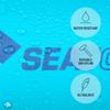 Sea to Summit Ultra-SIL Stuff Sack, Ultralight Outdoor and Travel Storage, 8 Liter, Atoll Blue view 3