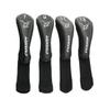 AGXGOLF Long Neck Head Covers for 7, 9, 11 & 13 Fairway Woods : Fits Left or Right Hand All Brands. Black w/White Embroidery; Keep Your Golf Clubs Safe view 1