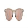 Costa Del Mar Womens Aleta Round Sunglasses, Taupe Crystal/Copper Silver Mirrored Polarized 580P, 54 mm view 1