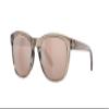Costa Del Mar Womens Aleta Round Sunglasses, Taupe Crystal/Copper Silver Mirrored Polarized 580P, 54 mm view 2