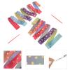 BESPORTBLE 2pcs Dance Ribbons for Gymnastics Double-Sided Gradient Streamers for Soft for and Party Decorations view 3