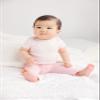 Calvin Klein Organic Baby Girls Essentials 3-Pack Cotton Pants, Everyday Casual Wear, Ultra-Soft & Comfortable Fit, Rosewater/Country Rose, 6-9 Montha view 2
