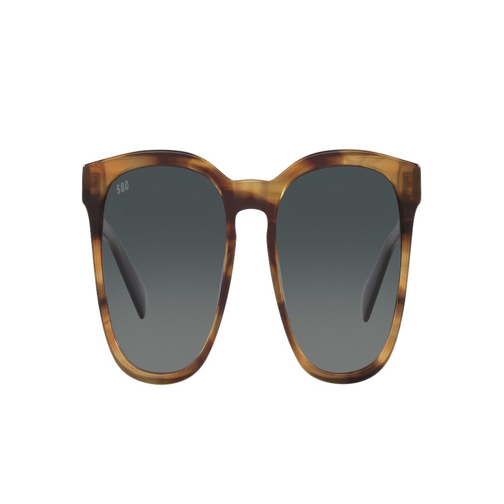 Costa Del Mar Unisex Sunglasses Salt Marsh Frame, Gray Gradient Lenses, 53MM