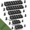 Anovo Single-Sided Rail 3-3-5-5-7-7 Slots Accessory Set-Style 1 view 1