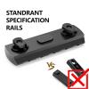 Anovo Single-Sided Rail 3-3-5-5-7-7 Slots Accessory Set-Style 1 view 2