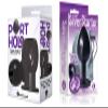 Sexy, Kinky Gift Set Bundle of Port Hole, Hollow Butt Plug, Black and Icon Brands The Silver Starter, Bejeweled Annodized Stainless Steel Plug, Violet view 1