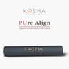 Kosha Yoga PUre Align Premium Big Yoga Mat | 76in x 27in | 4.5mm thick (Charcoal) view 1