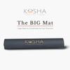 Kosha Yoga PUre Align Premium Big Yoga Mat | 76in x 27in | 4.5mm thick (Charcoal) view 2