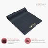 Kosha Yoga PUre Align Premium Big Yoga Mat | 76in x 27in | 4.5mm thick (Charcoal) view 3