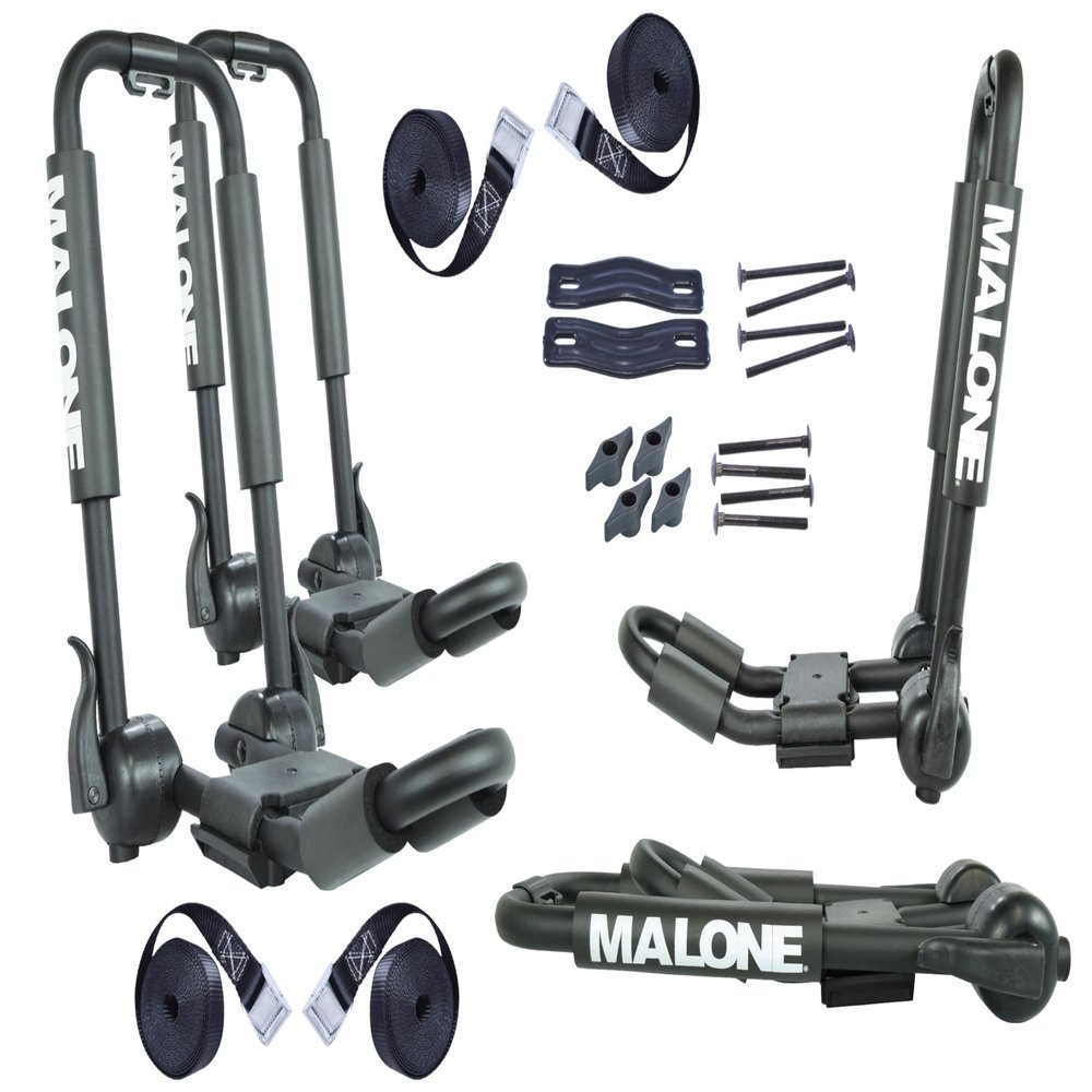 Malone Foldaway J-Style Kayak Carrier, Pack of 2