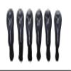 AGXGOLF Long Neck Head Covers for #3, 4, 5, 6, 7 & 8 Hybrid Irons : Fits Left or Right Hand All Brands. Black w/White Embroidery; Keep Your Golf Clubs Safe view 1