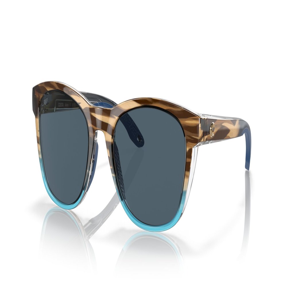 Costa Woman Sunglasses Wahoo Frame, Gray Lenses, 54MM