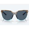 Costa Del Mar Womens Mayfly Round Sunglasses, Wahoo/Grey Polarized 580P, 58 mm view 3