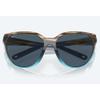 Costa Del Mar Womens Mayfly Round Sunglasses, Wahoo/Grey Polarized 580P, 58 mm view 4