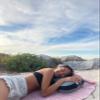 Ballast Beach Pillow  Comfy, Durable & Compact, Stays Put on Windy Beaches with Patented Sand Pouch, Inflatable Pillow for Beaches, Pools, Camping, Festivals and Travel (Moonlight Grey) view 2