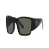 Costa Del Mar Corbina Pro Polarized Rectangular Sunglasses, Matte Black/Grey Polarized-580G, 61 mm view 2