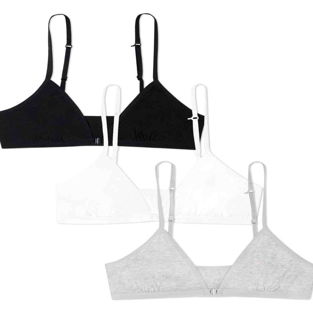 Fruit of The Loom Big Girls' Cotton Convertible Bralette