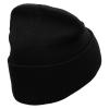 e4Hats.com Plane Flight Embroidered 12 Inch Long Knitted Beanie - Black OSFM view 3