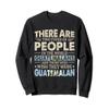 Guatemala Flag Dress Guatemalans Girls & Women Sweatshirt view 1