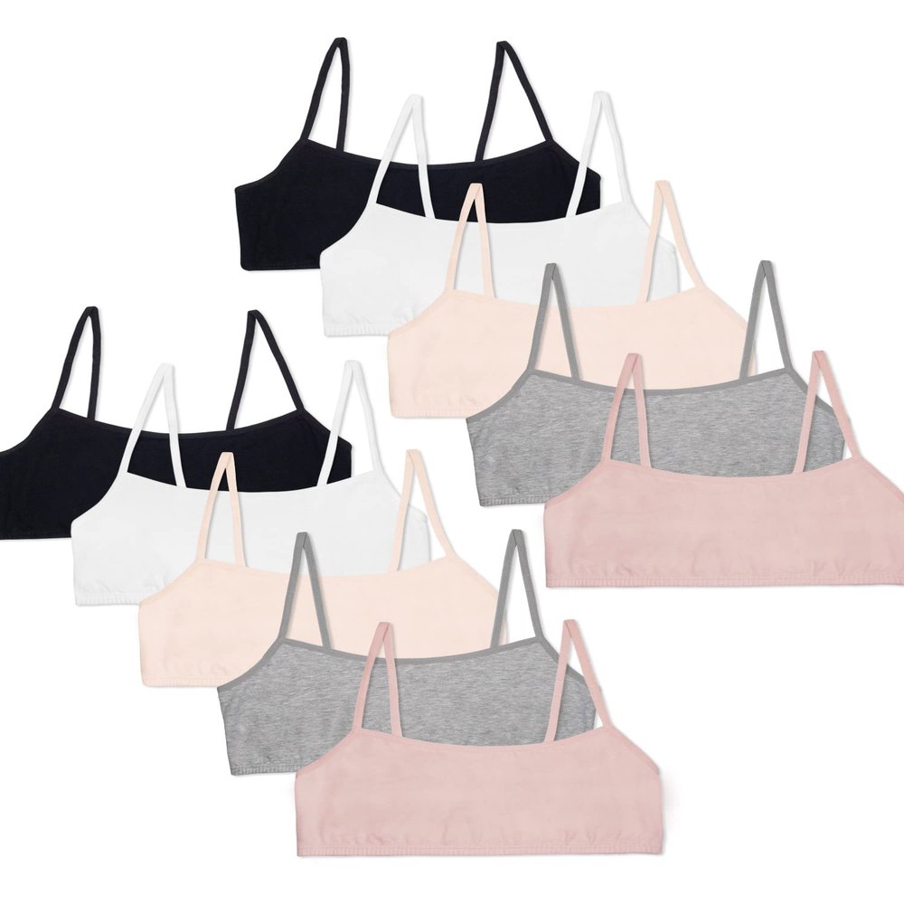 Fruit of The Loom Big Girls' Cotton Training Bra