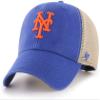 '47 MLB Flagship Wash Mesh MVP Adjustable Hat, Adult One Size Fits All (US, Alpha, One Size, New York Mets Blue) view 1