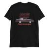 1987 Chevy Monte Carlo SS Aerocoupe Burgundy Classic Car T-Shirt view 1