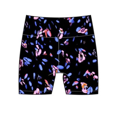 Bloch Girls Nicole Bike Shorts, Falling Petal, 12